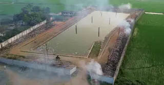 নেত্রকোণায় কোটি টাকার ল্যান্ডফিল এখন আবর্জনার ভাগাড়